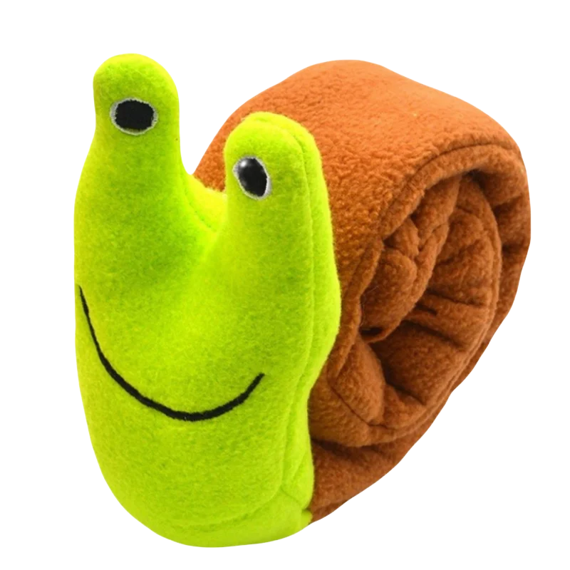 Interactive Snail Puzzle Feeder Toy for Dogs