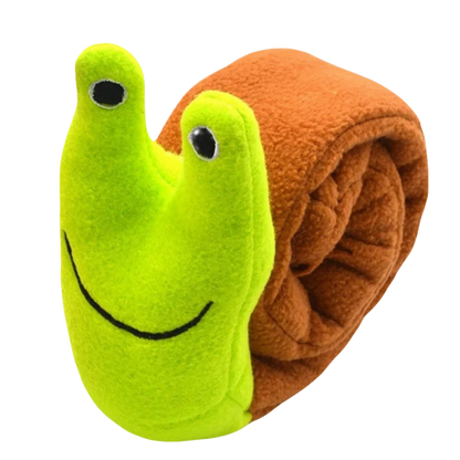 Interactive Snail Puzzle Feeder Toy for Dogs