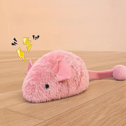 LumoMouse Interactive Plush Cat Toy