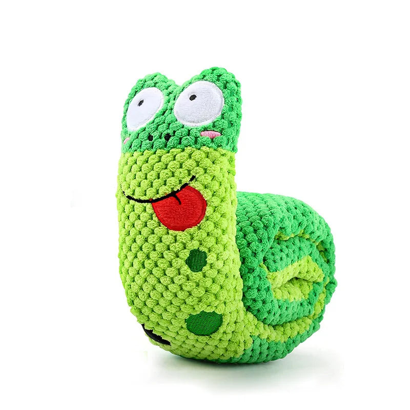 Interactive Snail Puzzle Feeder Toy for Dogs