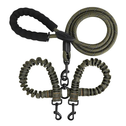 Dual-Flex Tandem Leash