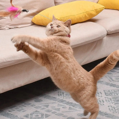 FeatherFlex Cat Wand Toy
