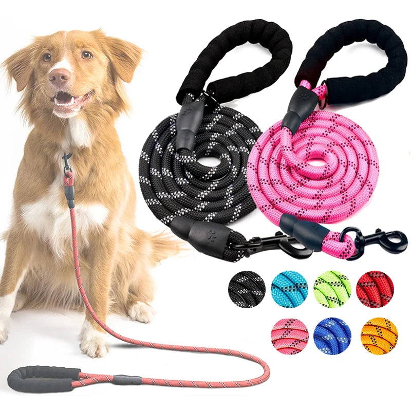 Long-Reach Reflective Round Climbing Leash