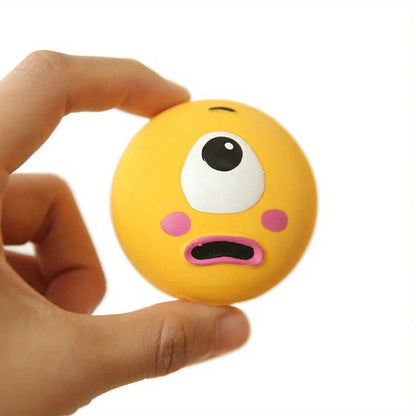 Squeaky Eyeball Fetch Toy