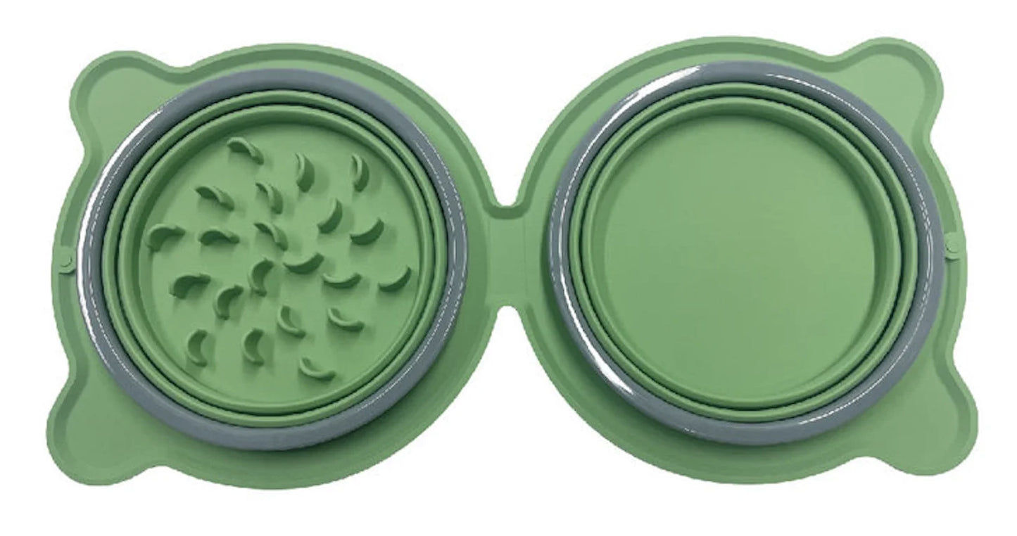 TravelMate Collapsible Silicone Pet Bowl