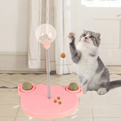 TreatTrail Interactive Puzzle Food & Leaking Ball Toy