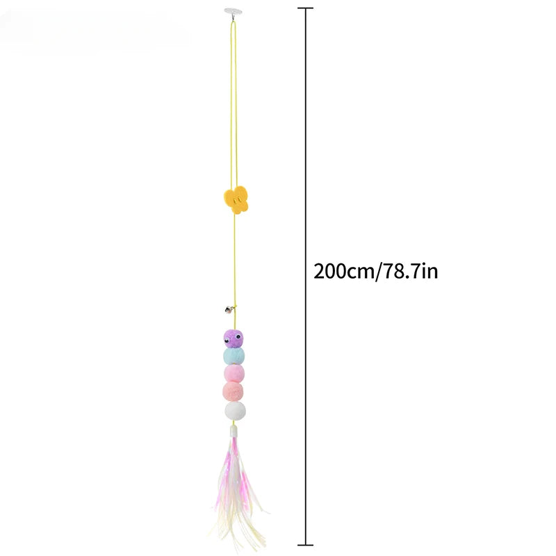 PurrPlay Interactive Hanging Cat Toy