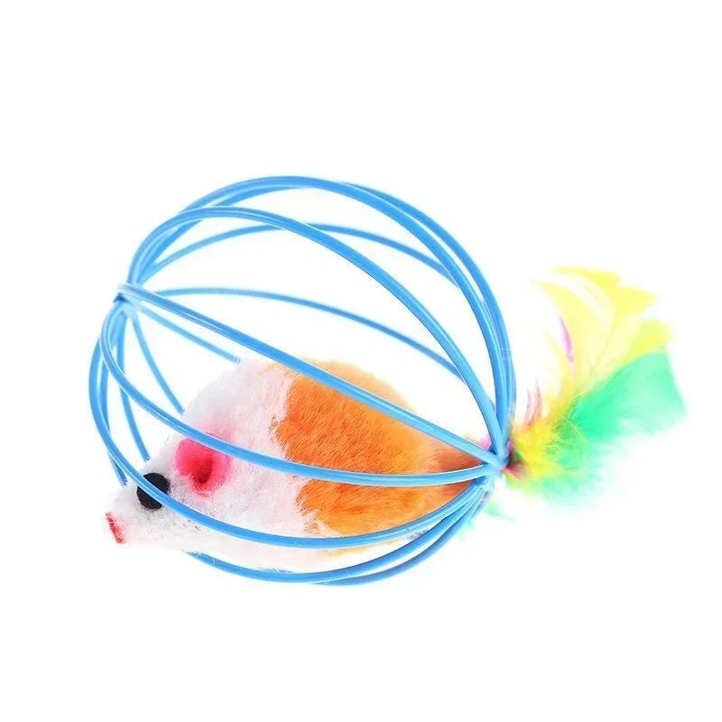 WhiskerRoll Random Colour Mouse Ball Cage
