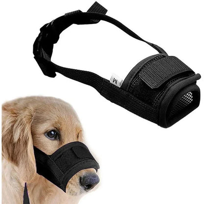 Adjustable Nylon Mesh Muzzle