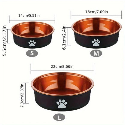 Non-Slip Stainless Steel Bowl