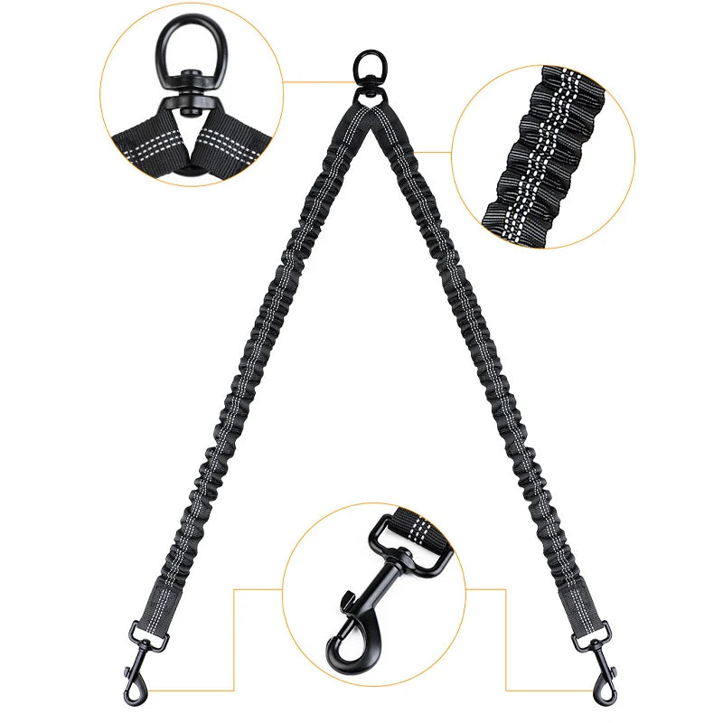 Dual-Flex Tandem Leash