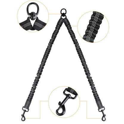 Dual-Flex Tandem Leash