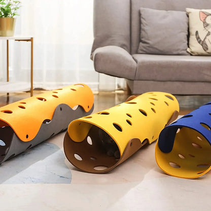 TunnelPounce Foldable Cat Play Tunnel