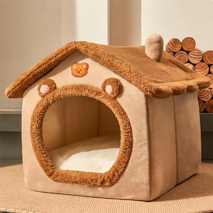 CozyNest Foldable Pet House