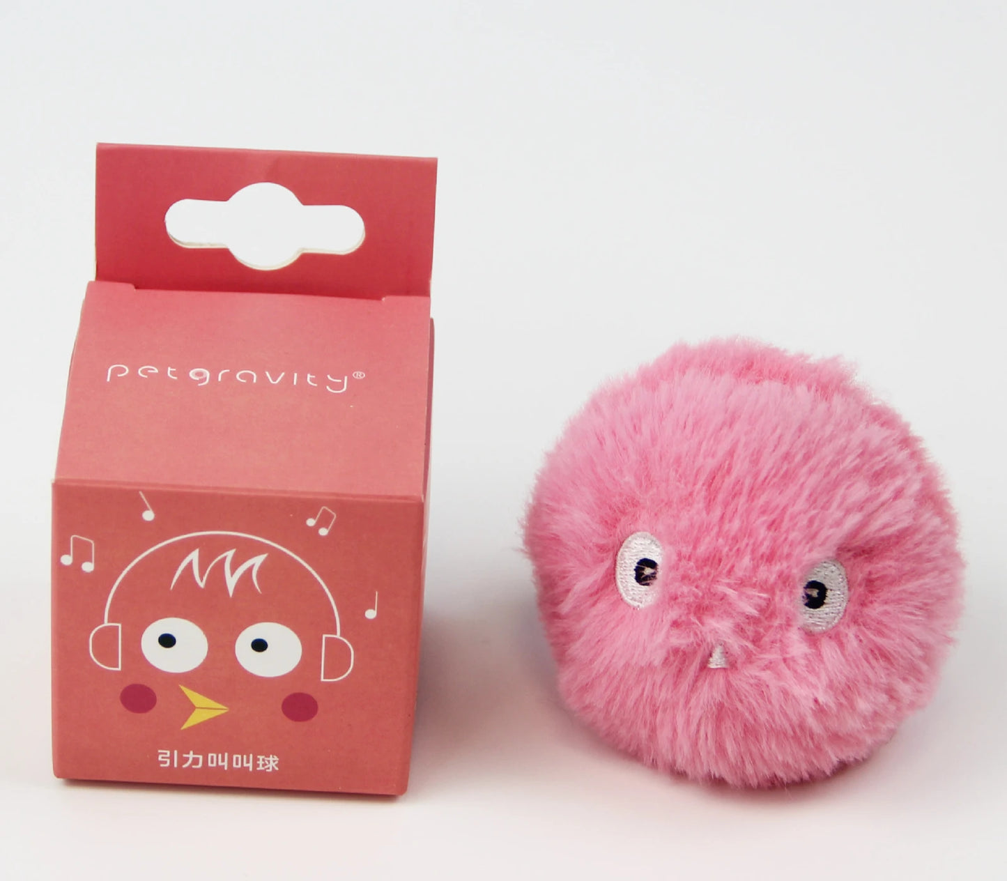 Smart Cat Interactive Plush Ball Toy