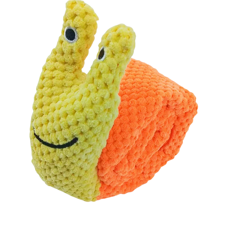 Interactive Snail Puzzle Feeder Toy for Dogs