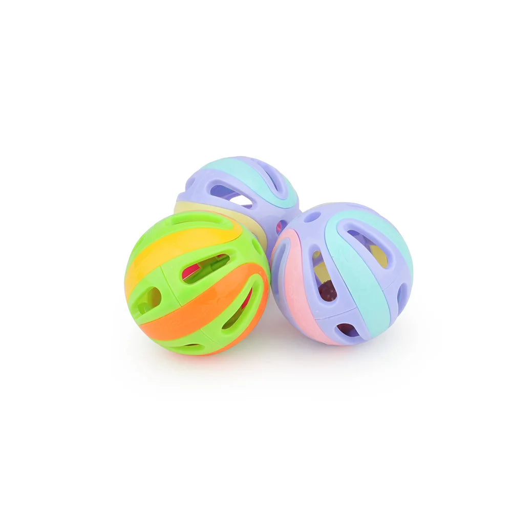 ColorBell 6-Pack Random Bell Cat Balls