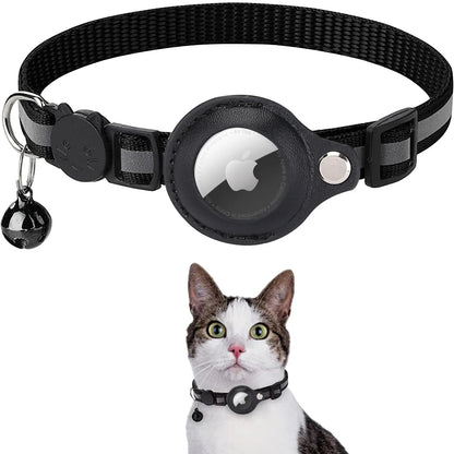 PawTrack AirTag Case & Reflective Pet Collar