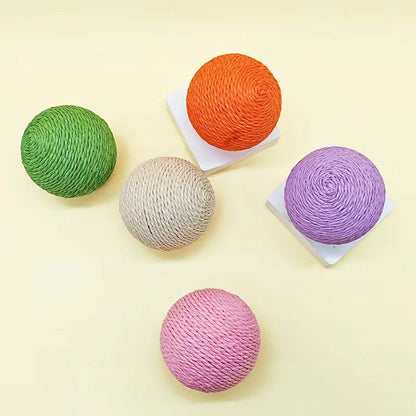 Ultra-Durable Big Sisal Cat Scratching Ball