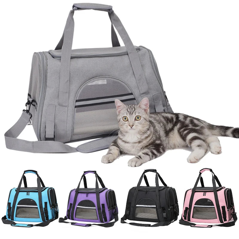 TravelEase Soft Pet Carrier Bag