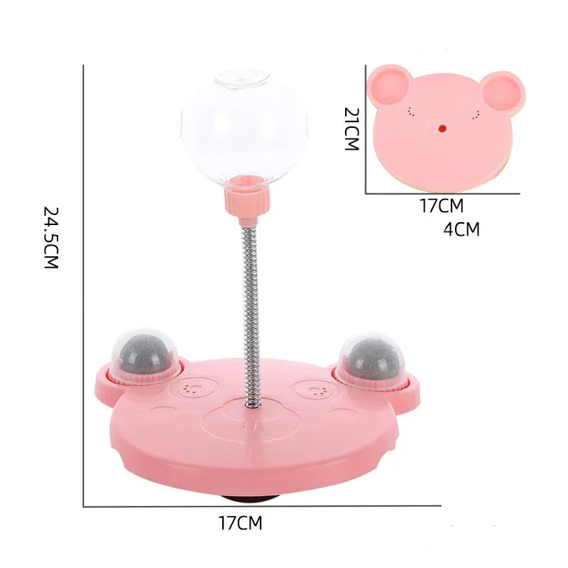 TreatTrail Interactive Puzzle Food & Leaking Ball Toy