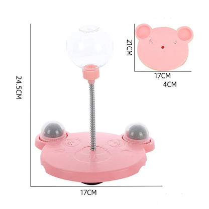 TreatTrail Interactive Puzzle Food & Leaking Ball Toy