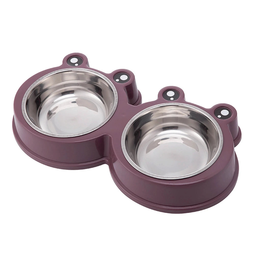 FrogFeast Double Pet Bowl