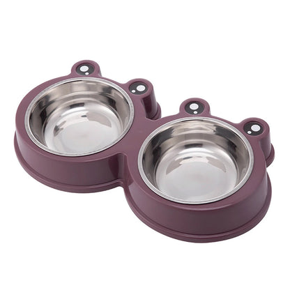 FrogFeast Double Pet Bowl