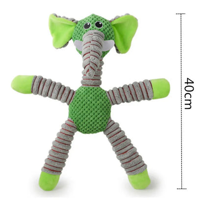 ToughTug Squeaky Plush Molar Toy