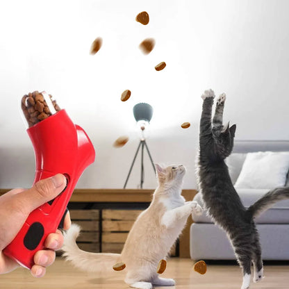 LaunchTreat Interactive Pet Treat Dispenser Launcher