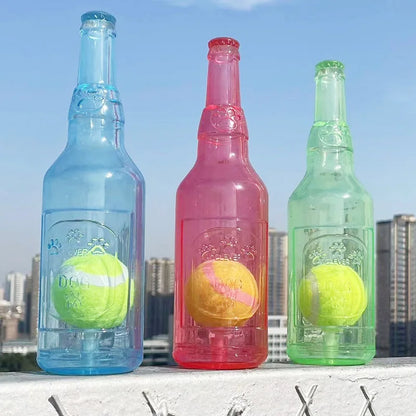 Plush Beer Bottle Toy
