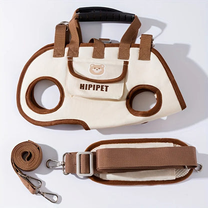 CarryMate Pet Travel Bag with Harness & Leash