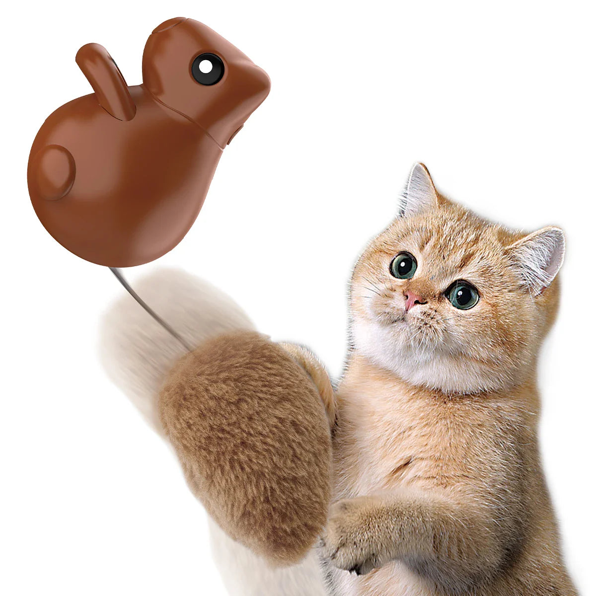 TailChaser – Squirrel Tail Toy for Cats