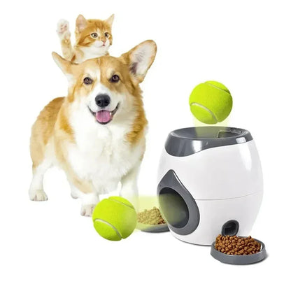 PetJoy Auto Tennis Launcher & Treat Feeder