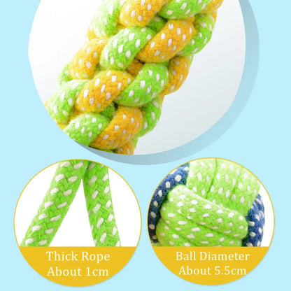 RopeJoy Interactive Cotton Dog Toy