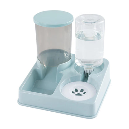 PawServe 2-in-1 Automatic Pet Feeder & Water Dispenser