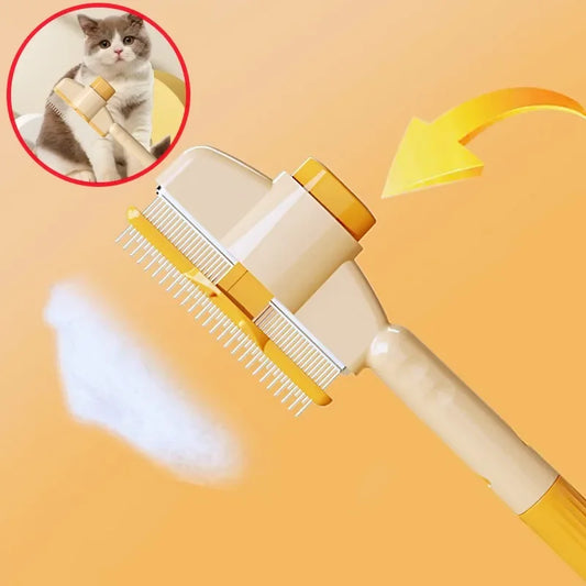CleanSweep Self-Cleaning Dog Brush