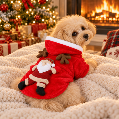 Cozy Christmas Pet Hoodie