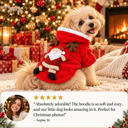 Cozy Christmas Pet Hoodie