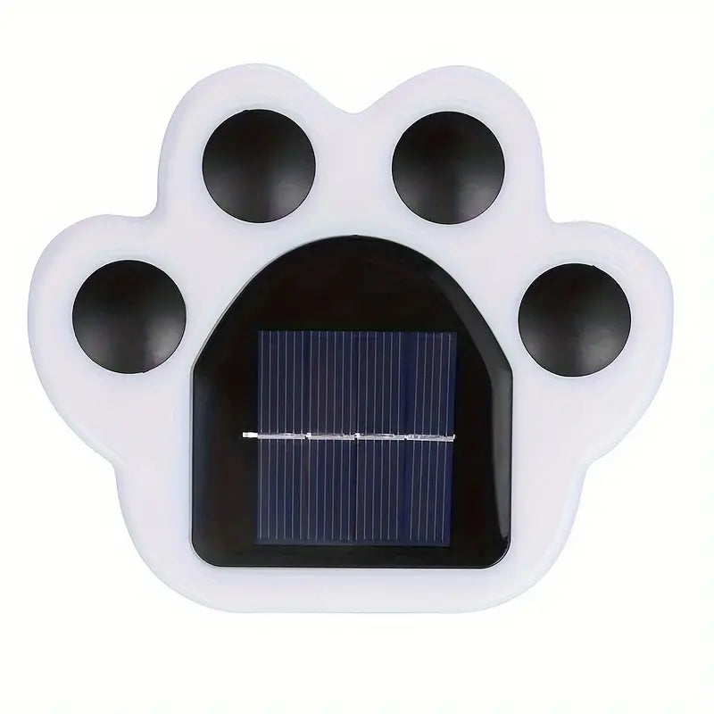 PawLight Solar – Paw Print Garden Light