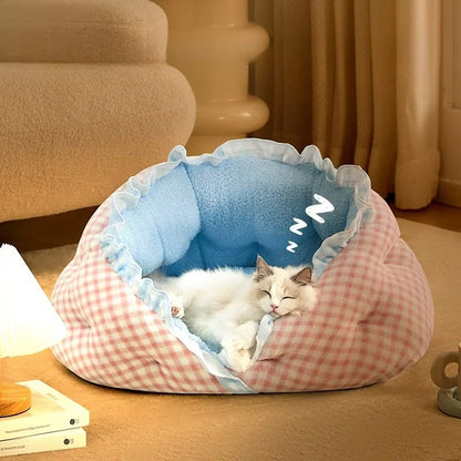 CozyShell Cat Bed