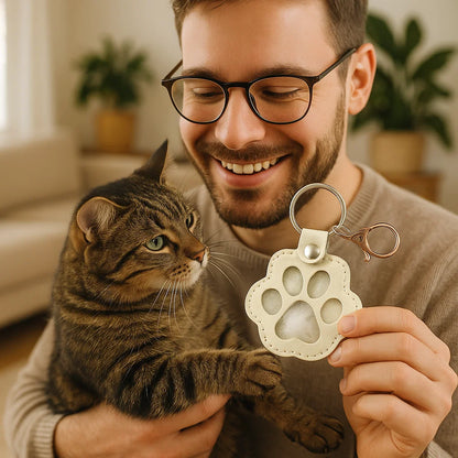 MemoryBand – Leather Keyring for Keeping Pet Hair